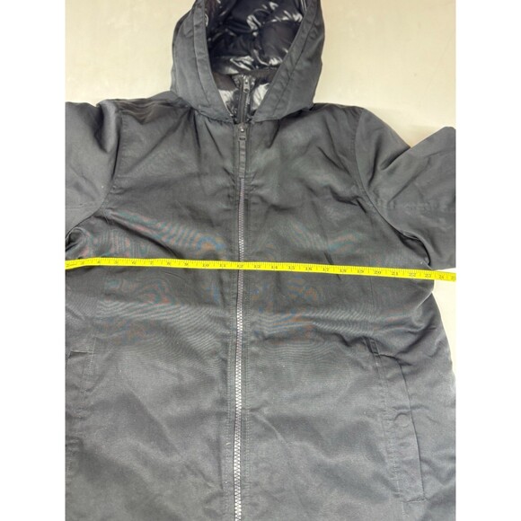 Abercrombie & Fitch 3 In 1 Parka Women's Size L Black Winter Luxe Coat Outerwear - Picture 6 of 13